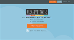 Desktop Screenshot of creativitywise.com